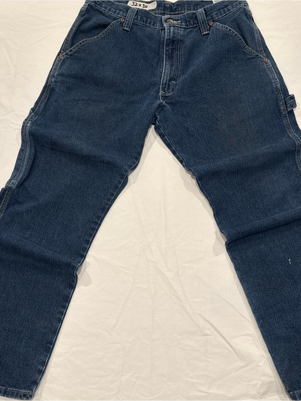Wrangler Y2K Denim Loose Carpenter Workwear Pants Mens 32